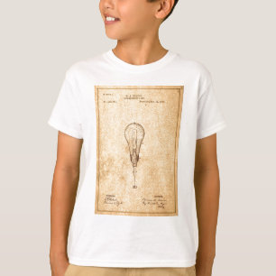 T-shirt Edison Bulb Patent