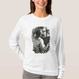T-shirt Edmond Dantes encarcerado no d'If do castelo