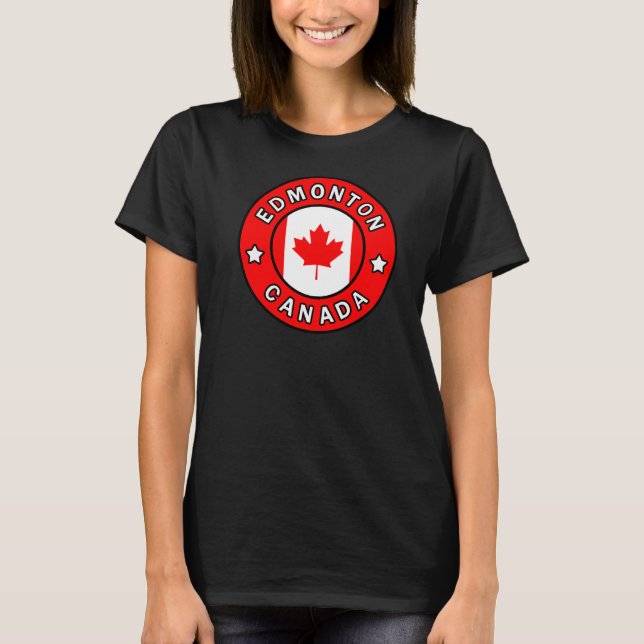 T-shirt Edmonton Canada (Frente)