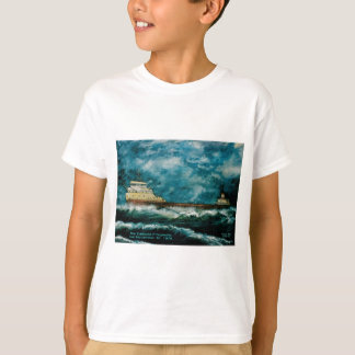 T-shirt Edmund Fitsgerald 1996 com texto