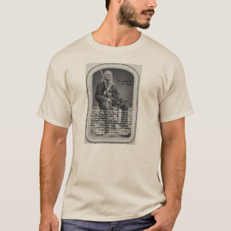 T-shirt Edmund Ruffin, comedor de fogo rebelde & seu rant.