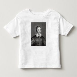 T-shirt Edmund Spenser, gravado pela leitura de Burnet