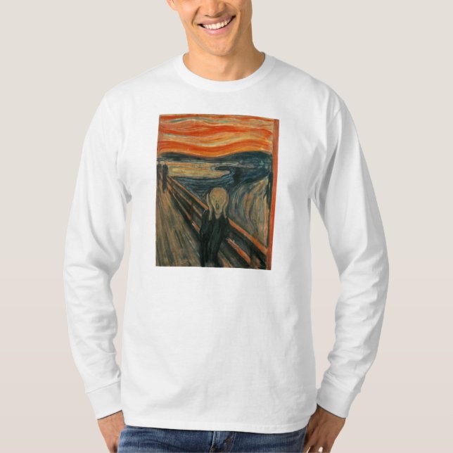 T-shirt Edvard Munch - O Gritar (Frente)