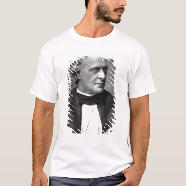 T-shirt Edward Benson branco, arcebispo de Canterbury (Frente)