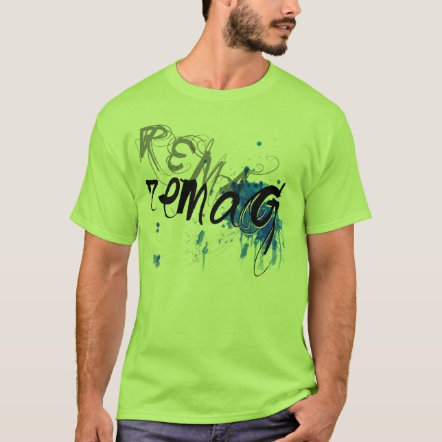 T-shirt Efeito de rotação (Frente)