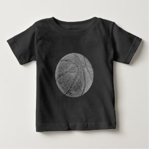 T-shirt Efeito Lápis de Basquete
