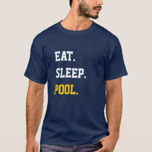 T-shirt Efetue a Piscina de latência