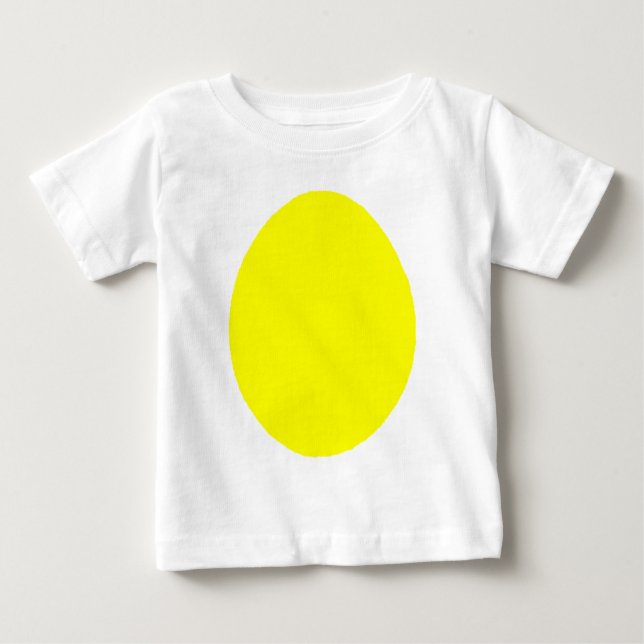 T-shirt Egg o jGibney amarelo contínuo os presentes de (Frente)