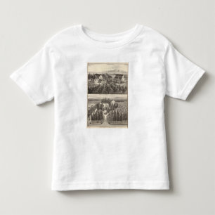T-shirt Egger, residências de Haines, fazendas