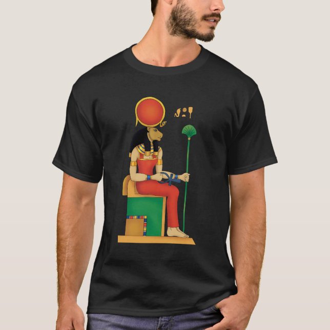 T-shirt egípcio de Sekhmet da deusa (Frente)