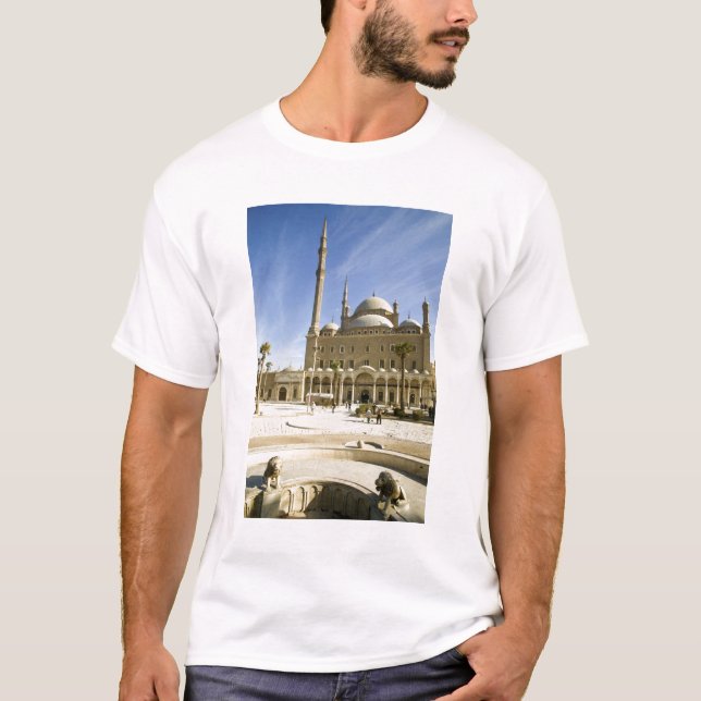 T-shirt Egito, Cairo. A imponente Mesquita de Mohammed Ali (Frente)