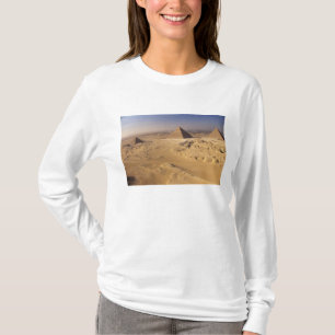 T-shirt Egito, Pirâmides em Gizé, Khafre, Quéops, Mykerino