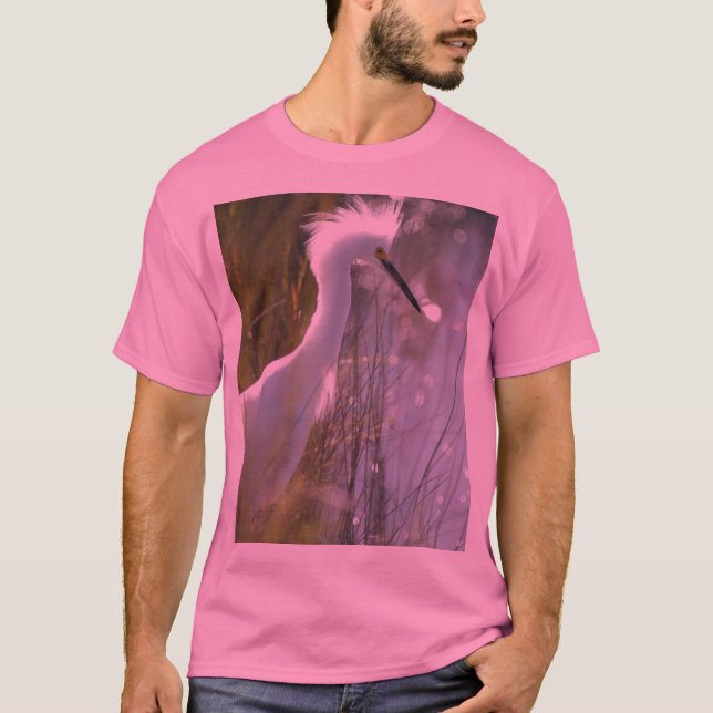 T-shirt Egret nevado (Frente)