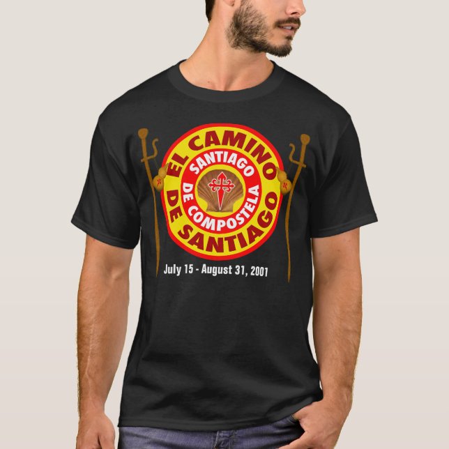 T-shirt El Camino De Santiago (Frente)