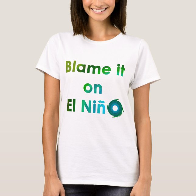T-shirt EL Nino da culpa (Frente)