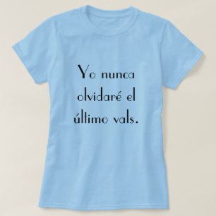 T-shirt EL Vals Ultimo de Oreja De Van Gogh do La
