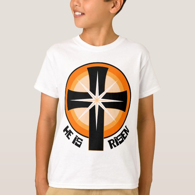 T-shirt Ele Está Risen (Frente)