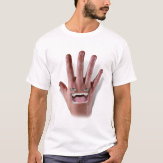 T-shirt Ele tem uma meia-mão!