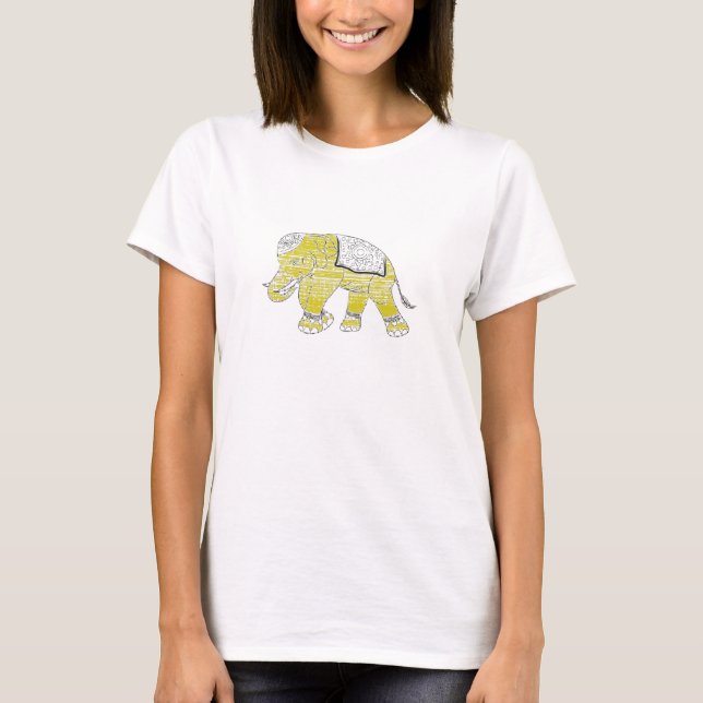 t-shirt elefante (Frente)
