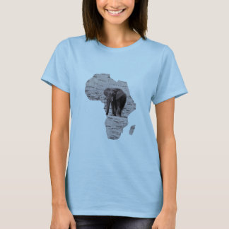 T-SHIRT ELEFANTE AFRICANO