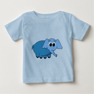 T-Shirt Elefante Azul