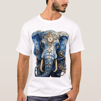 T-Shirt Elefante Azul