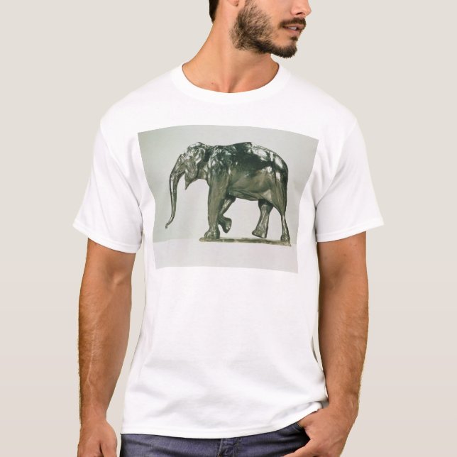 T-shirt Elefante branco (Frente)
