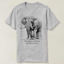 T-shirt Elefante Bull que toma a um Stroll | animais