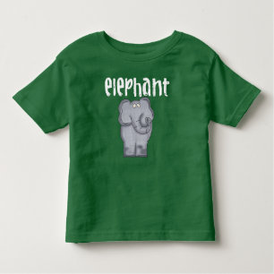 T-shirt Elefante cinza