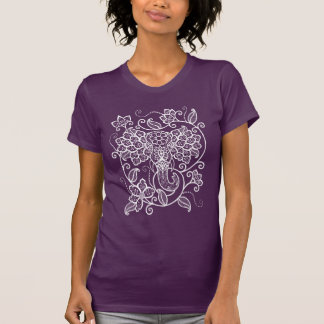 T-shirt Elefante colorido de Mehndi