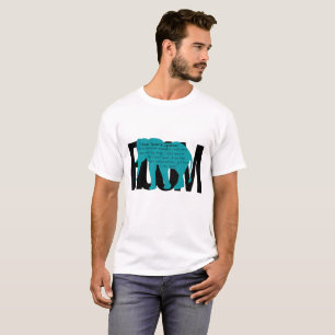 T-shirt Elefante na sala