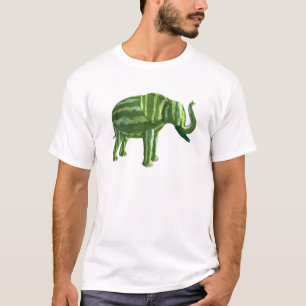 T-shirt Elefante nacional do dia da melancia