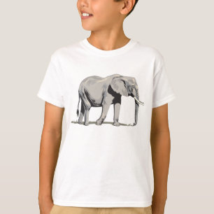 T-shirt Elefante régio
