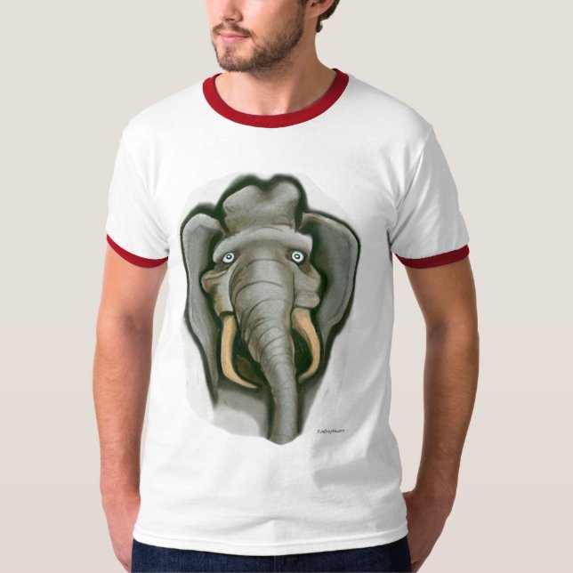 T-shirt Elefante Republicano (Frente)