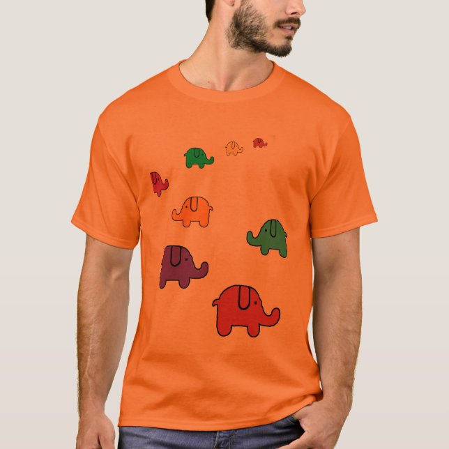 T-shirt elefants (Frente)
