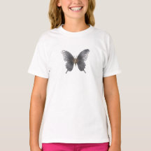 T-Shirt Elegante Metal Butterfly Kids