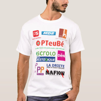 T-Shirt Eleições 2019 de Bélgica Paródia