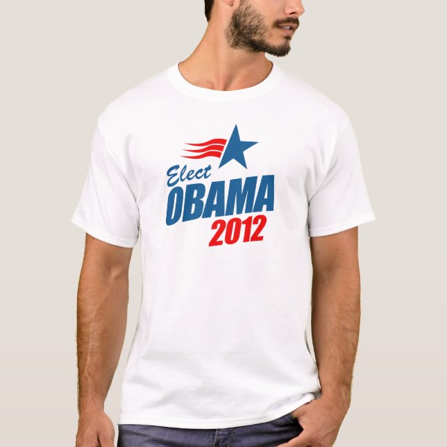 T-shirt Eleja Obama 2012 (Frente)