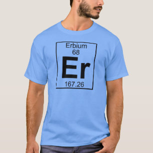 T-shirt Elemento 068 - Er - érbio (cheio)