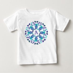T-shirt Elemento de Monogram.Baroque