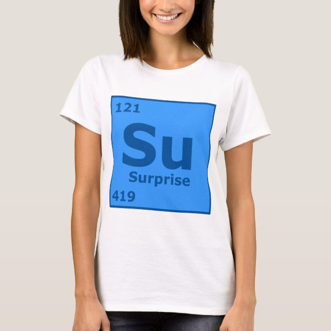 T-shirt Elemento de surpresa (Frente)