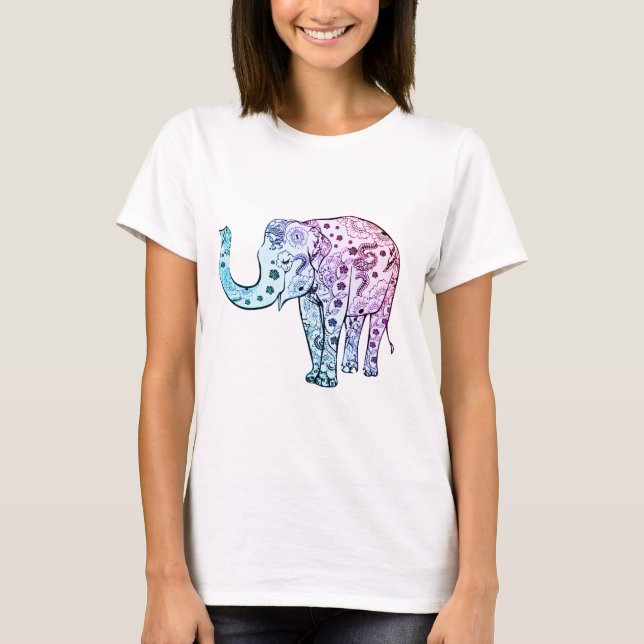 T-shirt Elephant Good Luck (Frente)
