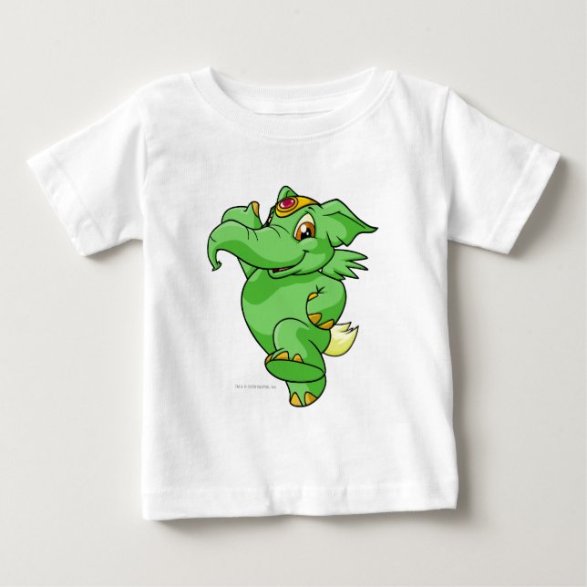 T-shirt Elephante Green (Frente)
