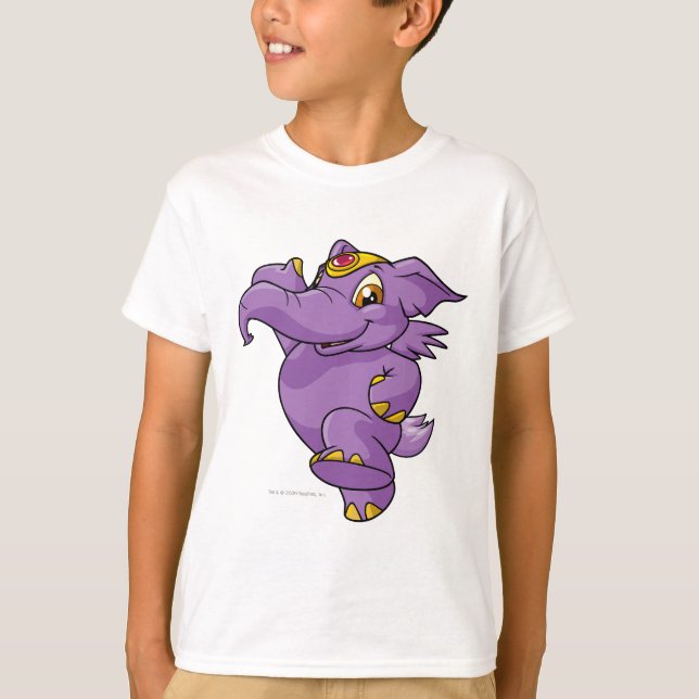 T-shirt Elephante Purple (Frente)