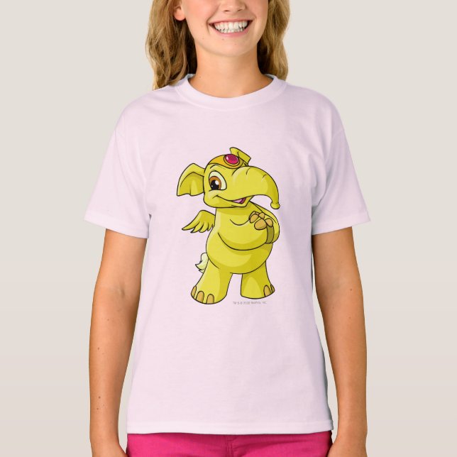 T-shirt Elephante Yellow (Frente)