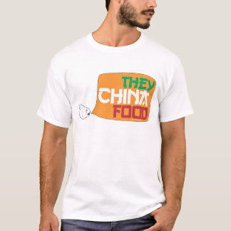 T-shirt Eles comida de China