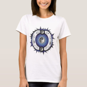 T-shirt Elétrico Blue Yin Yang