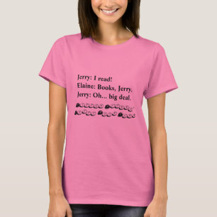 T-shirt elevado do clube de leitura de pouco