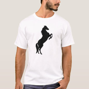T-shirt Elevando o cavalo