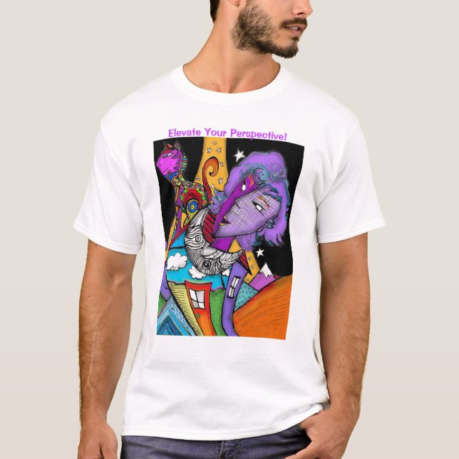 T-shirt Eleve sua perspectiva (Frente)